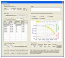 Define, load and save pump curve data