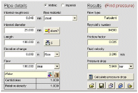 What are some good pipe flow calculators?