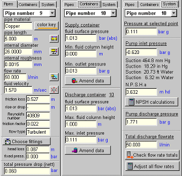 What are some good pipe flow calculators?