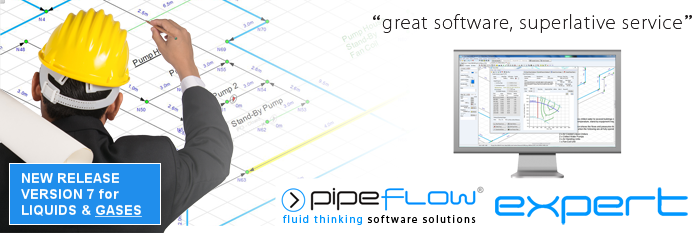 pipe flow software for pipe pressure drop calculations piping flow