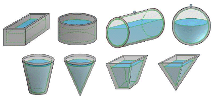 Types of Tank supported by Flow Advisor